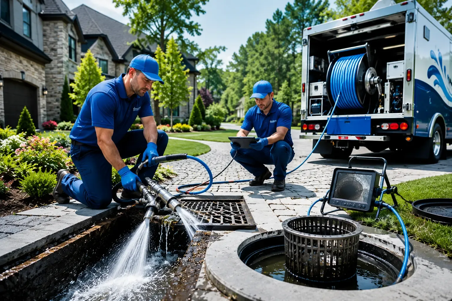 Local outdoor drain cleaning professionals in Burlington Junction, MO